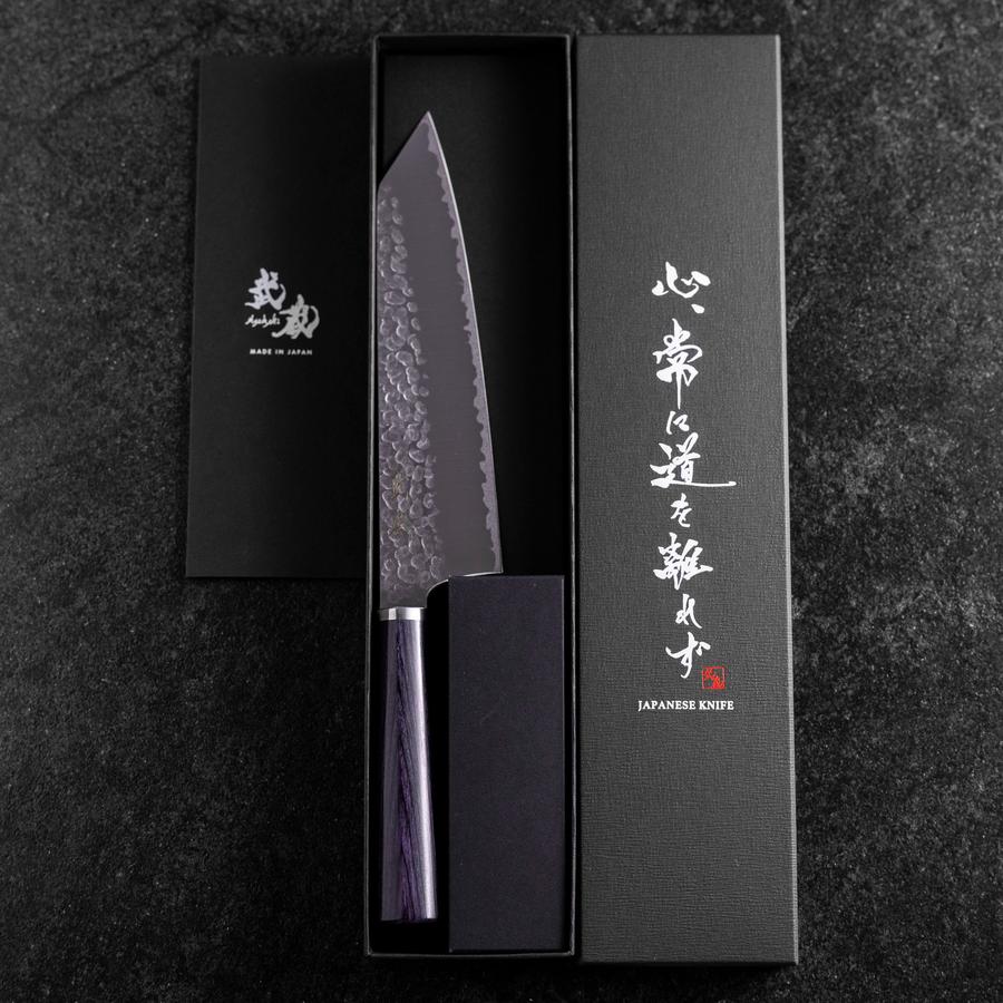 文化 VG-10 槌目 紫柄 180mm – MUSASHI