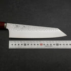 Bunka VG-10 Tsuchime Oval Red Handle 180mm (7”)-[Musashi]-[Japanese-Kitchen-Knives]