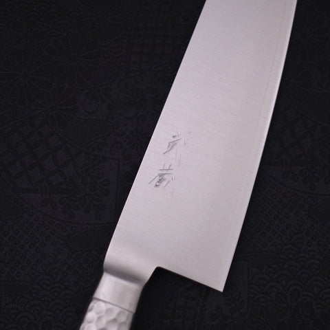 Bunka VG-5 Polished Western Handle 190mm-[Musashi]-[Japanese-Kitchen-Knives]