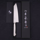 Bunka VG-5 Polished Western Handle 190mm-[Musashi]-[Japanese-Kitchen-Knives]