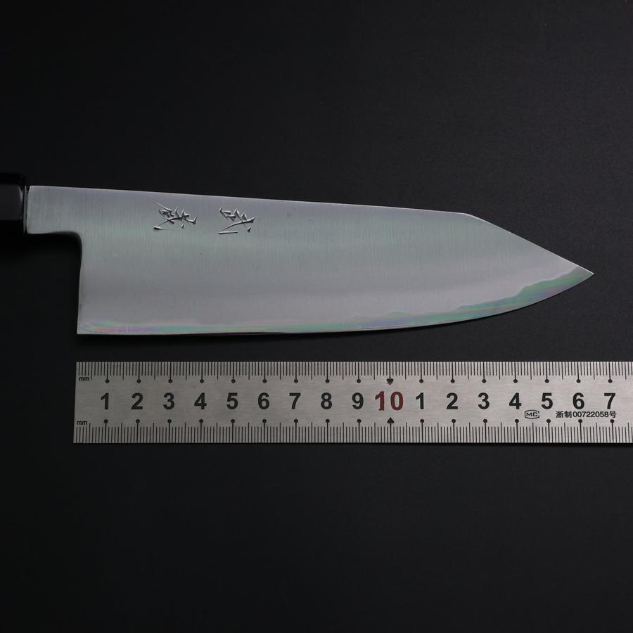 切付三徳 白紙2号 黒打 焼漆柄 170mm – MUSASHI