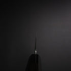 Bunka White Steel #2 Bokashi Buffalo Ebony Handle 165mm-[Musashi]-[Japanese-Kitchen-Knives]