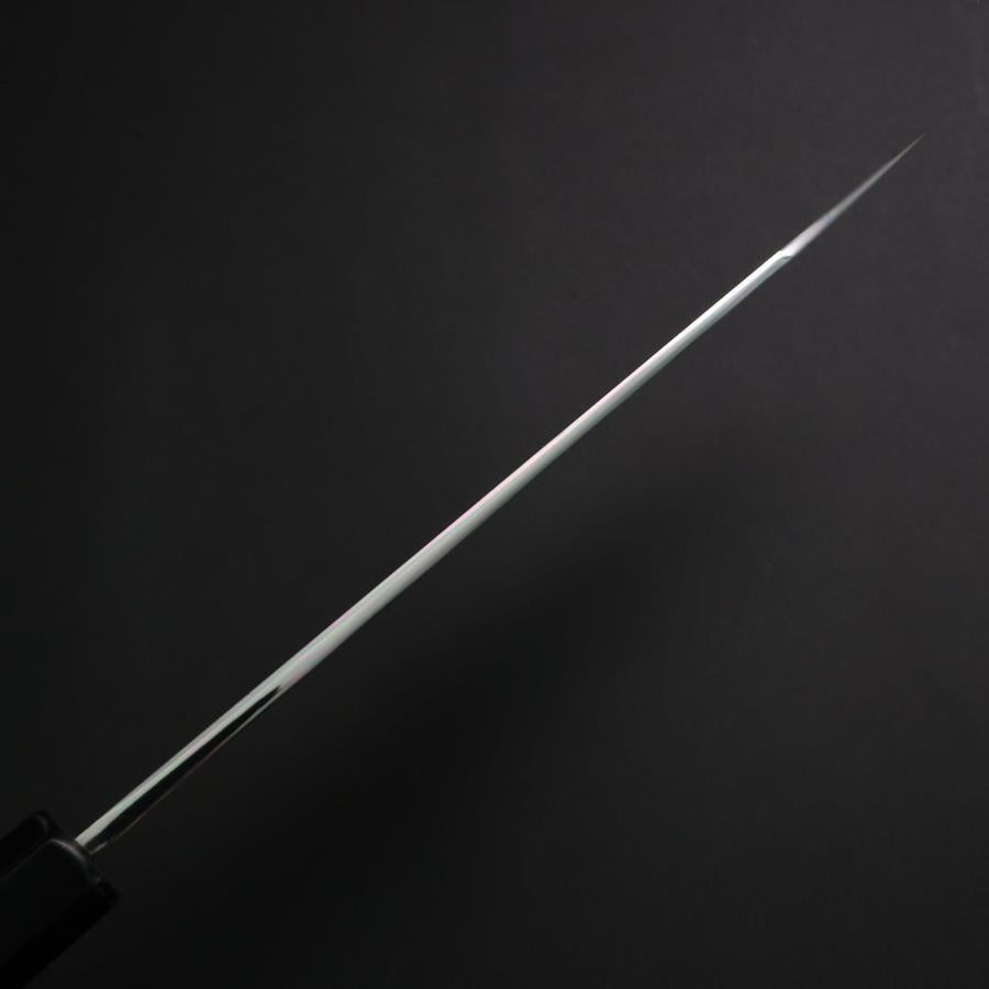 切付三徳 白紙2号 黒打 焼漆柄 170mm – MUSASHI