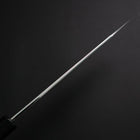 Bunka White Steel #2 Bokashi Buffalo Ebony Handle 165mm-[Musashi]-[Japanese-Kitchen-Knives]