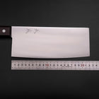 Chinese Cleaver SK Steel Polished Cherry Handle 220mm-[Musashi]-[Japanese-Kitchen-Knives]
