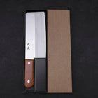 Chinese Cleaver VG-10 Damascus Cherry Handle 180mm (7”)-[Musashi]-[Japanese-Kitchen-Knives]