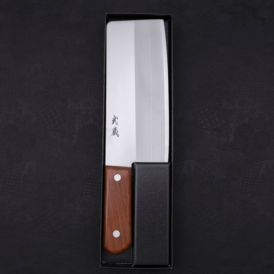 中華包丁 VG-10 ダマスカス 洋風柄 180mm – MUSASHI