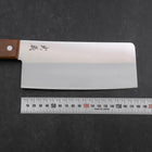 Chinese Cleaver VG-10 Polished Cherry Handle 180mm (7”)-[Musashi]-[Japanese-Kitchen-Knives]