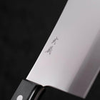 Chopper Molybdenum Polished Black Handle 150mm (5.9”)-[Musashi]-[Japanese-Kitchen-Knives]