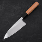 Deba AUS-10 Polished Buffalo Teak Handle 150mm (5.9”)-[Musashi]-[Japanese-Kitchen-Knives]