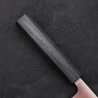 Deba AUS-8 Polished Dark Blue Urushi Handle 120mm (4.7”)-[Musashi]-[Japanese-Kitchen-Knives]
