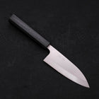 Deba AUS-8 Polished Dark Blue Urushi Handle 120mm (4.7”)-[Musashi]-[Japanese-Kitchen-Knives]