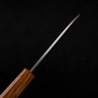 Deba AUS-8 Polished Oak Handle 120mm (4.7”)-[Musashi]-[Japanese-Kitchen-Knives]