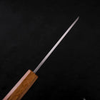 Deba AUS-8 Polished Yaki-Urushi Handle 120mm (4.7”)-[Musashi]-[Japanese-Kitchen-Knives]