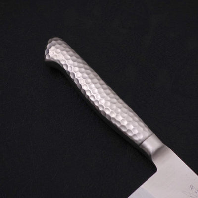 Deba All-Stainless Pure-Molybdenum 135mm-Molybdenum-Polished-Western Handle-[Musashi]-[Japanese-Kitchen-Knives]