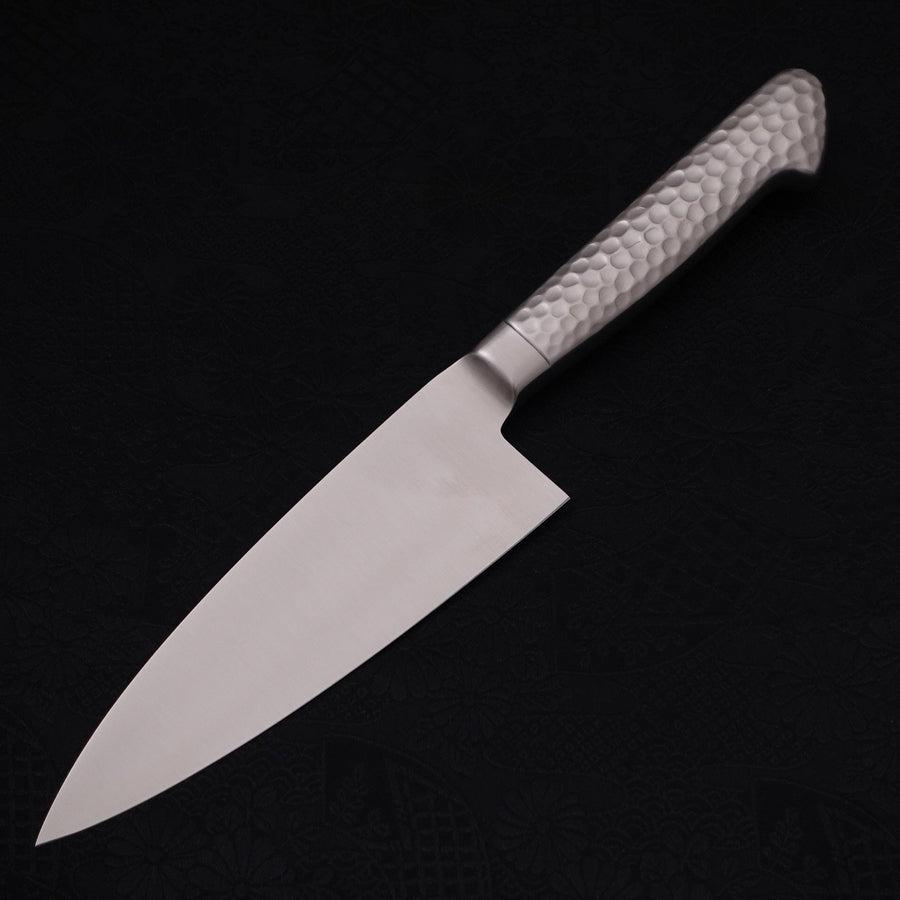 Deba All-Stainless Pure-Molybdenum 150mm-Molybdenum-Polished-Western Handle-[Musashi]-[Japanese-Kitchen-Knives]
