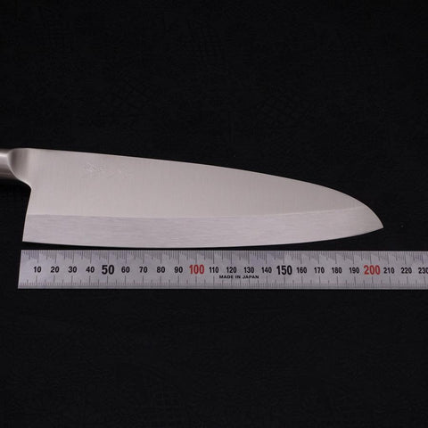 Deba All-Stainless Pure-Molybdenum 210mm (8.3”)-[Musashi]-[Japanese-Kitchen-Knives]