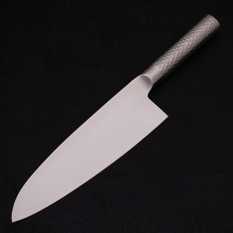 Deba All-Stainless Pure-Molybdenum 210mm-Molybdenum-Polished-Western Handle-[Musashi]-[Japanese-Kitchen-Knives]