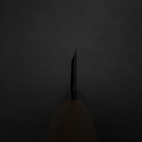 Deba Blue Steel #1 Kasumi Buffalo Teak Handle 135mm-[Musashi]-[Japanese-Kitchen-Knives]