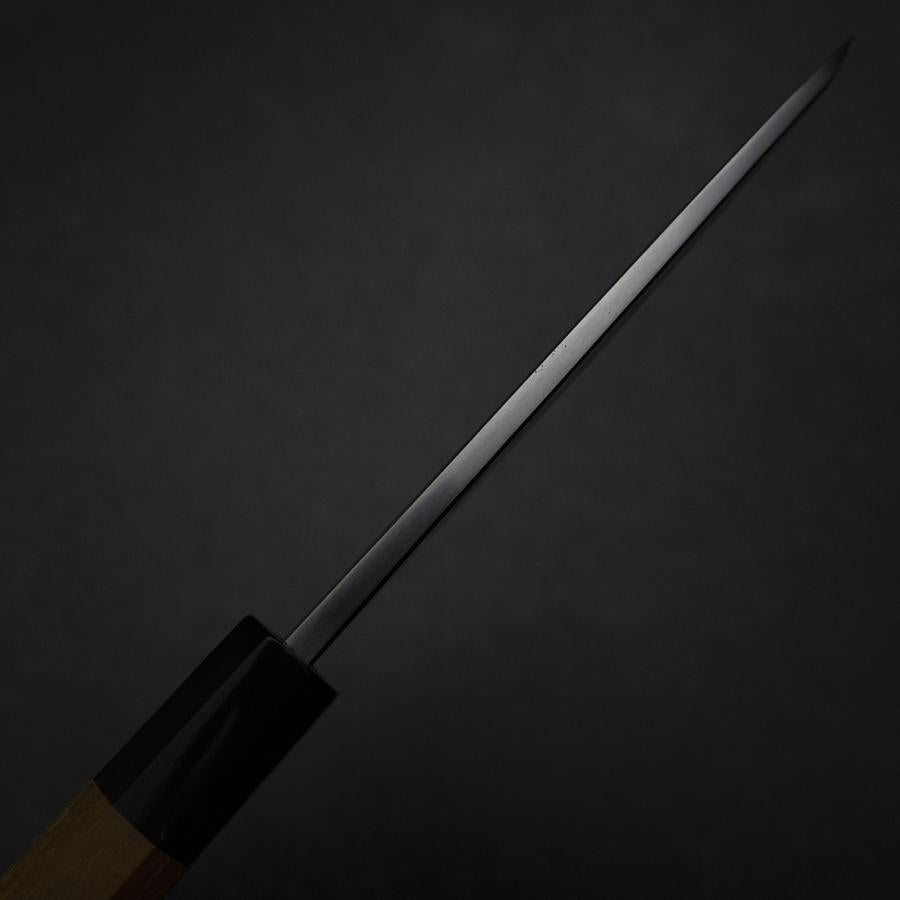 出刃 青鋼一号 本霞仕上げ 水牛朴柄 165mm – MUSASHI