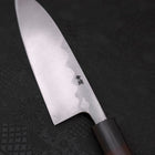 Deba Blue Steel #2 Damascus Shitan Handle 150mm (5.9”)-[Musashi]-[Japanese-Kitchen-Knives]
