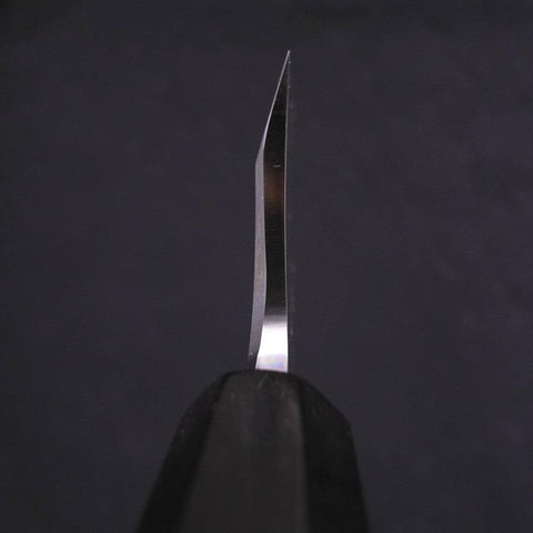 Deba Blue Steel #2 Kasumi Buffalo Magnolia Handle 180mm (7”)-[Musashi]-[Japanese-Kitchen-Knives]