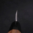 Deba Blue Steel #2 Kasumi Walnut Handle 120mm (4.7”)-[Musashi]-[Japanese-Kitchen-Knives]