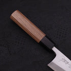 Deba Blue Steel #2 Kasumi Walnut Handle 120mm (4.7”)-[Musashi]-[Japanese-Kitchen-Knives]