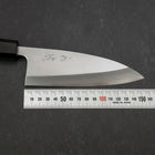 Deba Blue Steel #2 Kasumi Walnut Handle 150mm (5.9”)-[Musashi]-[Japanese-Kitchen-Knives]