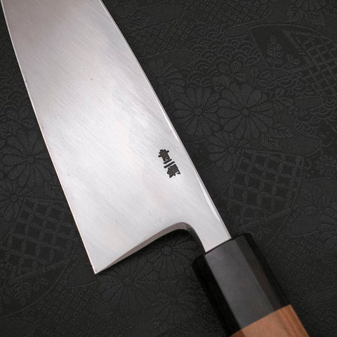 Deba Blue Steel #2 Kasumi Walnut Handle 195mm (7.7”)-[Musashi]-[Japanese-Kitchen-Knives]