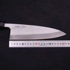 Deba Blue Steel #2 Kasumi Walnut Handle 210mm (8.3”)-[Musashi]-[Japanese-Kitchen-Knives]