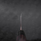 Deba Blue Steel #2 Kurouchi Buffalo Ebony Handle 270mm - Thick (10.6”)-[Musashi]-[Japanese-Kitchen-Knives]