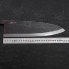 Deba Blue Steel #2 Kurouchi Buffalo Ebony Handle 270mm - Thick (10.6”)-[Musashi]-[Japanese-Kitchen-Knives]