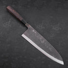 Deba Blue Steel #2 Kurouchi Buffalo Ebony Handle 270mm - Thick (10.6”)-[Musashi]-[Japanese-Kitchen-Knives]