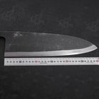 Deba Blue Steel #2 Kurouchi Buffalo Ebony Handle 300mm - Thick (11.8”)-[Musashi]-[Japanese-Kitchen-Knives]