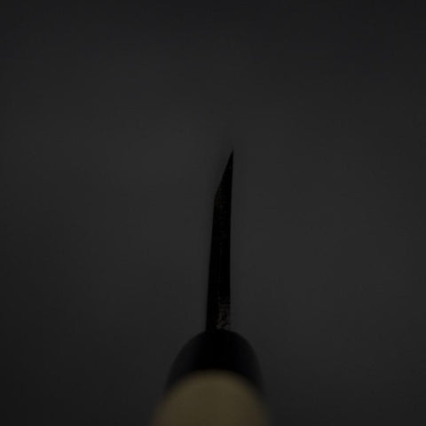 Deba Blue Steel #2 Kurouchi Magnolia Handle 165mm (6.5”)-[Musashi]-[Japanese-Kitchen-Knives]