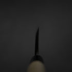 Deba Blue Steel #2 Kurouchi Magnolia Handle 180mm (7”)-[Musashi]-[Japanese-Kitchen-Knives]