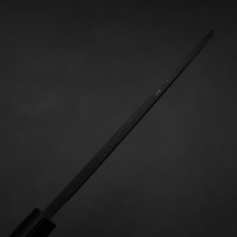 Deba Blue Steel #2 Kurouchi Magnolia Handle 180mm (7”)-[Musashi]-[Japanese-Kitchen-Knives]
