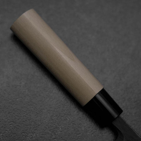 Deba Blue Steel #2 Kurouchi Magnolia Handle 180mm (7”)-[Musashi]-[Japanese-Kitchen-Knives]