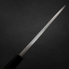 Deba Blue Steel #2 Suminagashi Buffalo Ebony Handle 180mm (7”)-[Musashi]-[Japanese-Kitchen-Knives]