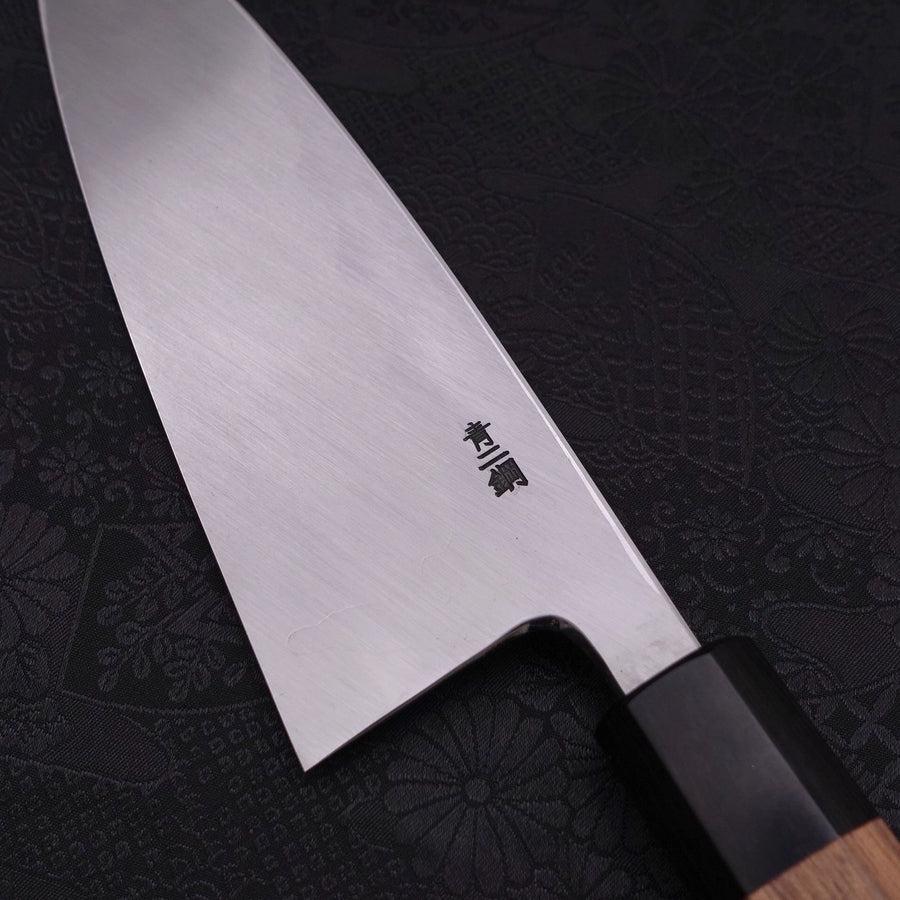 Deba Blue steel #2 Kasumi Walnut Handle 180mm-Blue steel #2-Kasumi-Japanese Handle-[Musashi]-[Japanese-Kitchen-Knives]