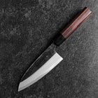 Deba Double Bevel Blue Steel #2 Kurouchi Shitan Handle 150mm-[Musashi]-[Japanese-Kitchen-Knives]