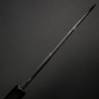 Deba Double Bevel White Steel #2 Kurouchi Buffalo Magnolia Handle 180mm-[Musashi]-[Japanese-Kitchen-Knives]