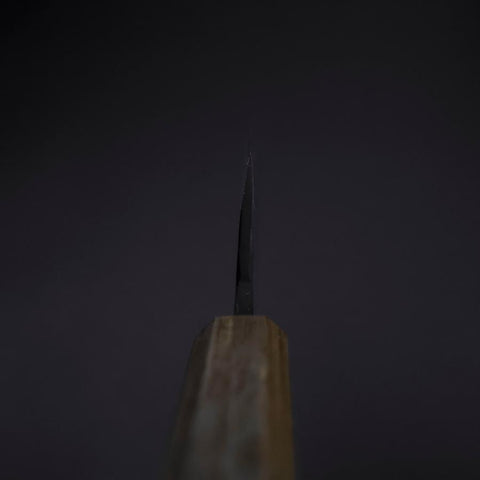 Deba Double Bevel White Steel #2 Kurouchi Oak Handle 130mm-[Musashi]-[Japanese-Kitchen-Knives]