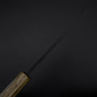 Deba Double Bevel White Steel #2 Kurouchi Oak Handle 150mm-[Musashi]-[Japanese-Kitchen-Knives]