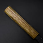 Deba Double Bevel White Steel #2 Kurouchi Oak Handle 180mm-[Musashi]-[Japanese-Kitchen-Knives]