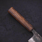 Deba Double Bevel White Steel #2 Kurouchi Sumi Urushi Handle 105mm-[Musashi]-[Japanese-Kitchen-Knives]