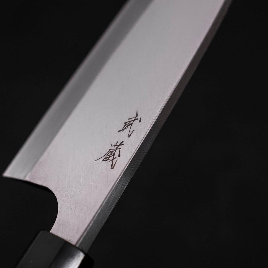 出刃 左利き AUS-10 磨き 水牛チーク柄 180mm – MUSASHI