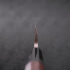 Deba Left Hand AUS-10 Polished Buffalo Wenge Handle 150mm (5.9”)-[Musashi]-[Japanese-Kitchen-Knives]