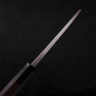 Deba Left Hand AUS-10 Polished Buffalo Wenge Handle 150mm (5.9”)-[Musashi]-[Japanese-Kitchen-Knives]
